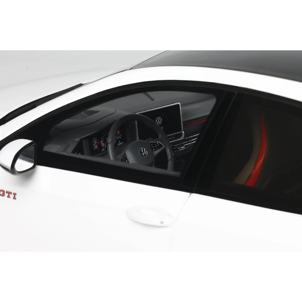 2024 Volkswagen Golf Mk.8 GTi Clubsport Pure White Limited Edition to 999 pieces Worldwide 1/18 Model Car by Otto Mobile LuxuryLifeWay Online Store