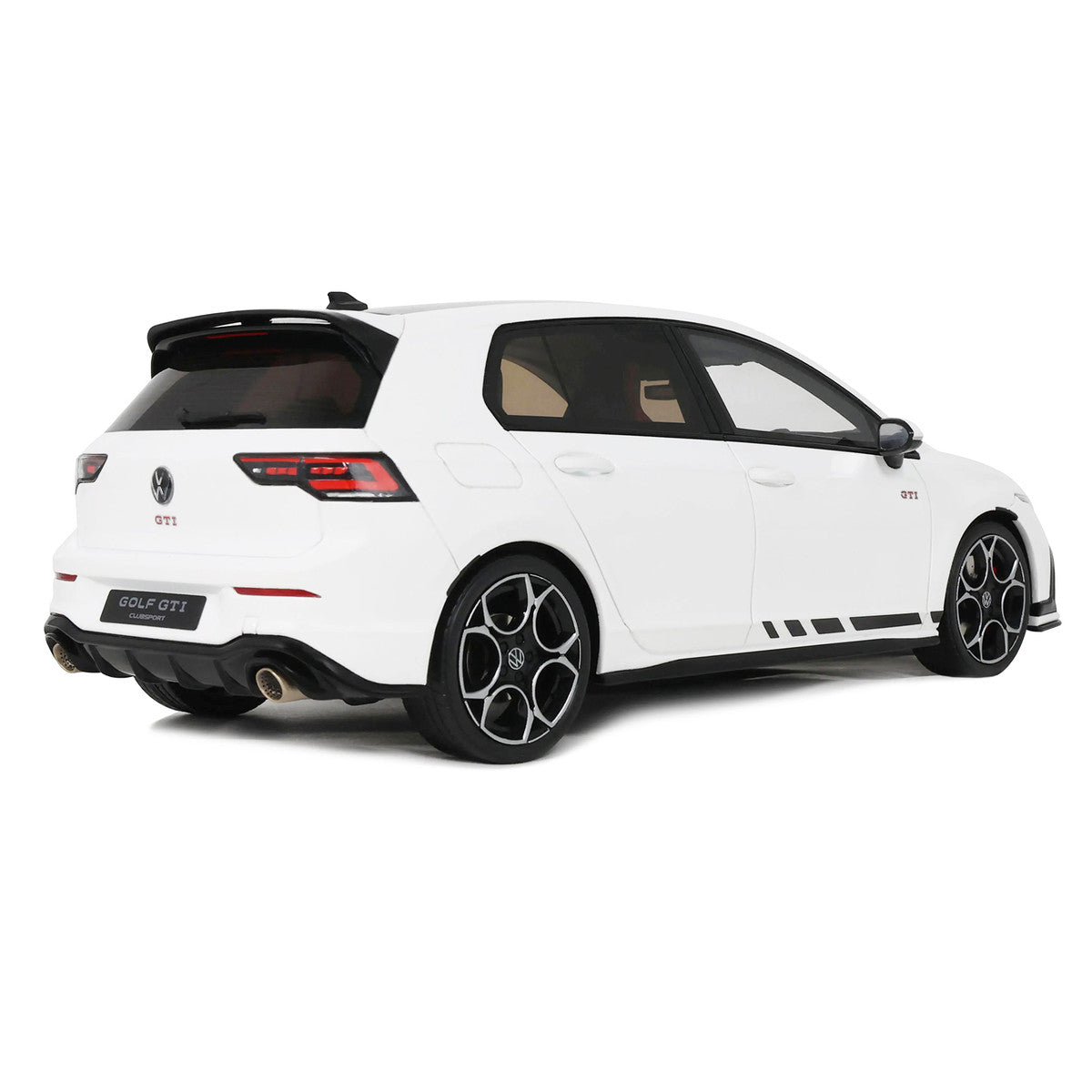 2024 Volkswagen Golf Mk.8 GTi Clubsport Pure White Limited Edition to 999 pieces Worldwide 1/18 Model Car by Otto Mobile LuxuryLifeWay Online Store
