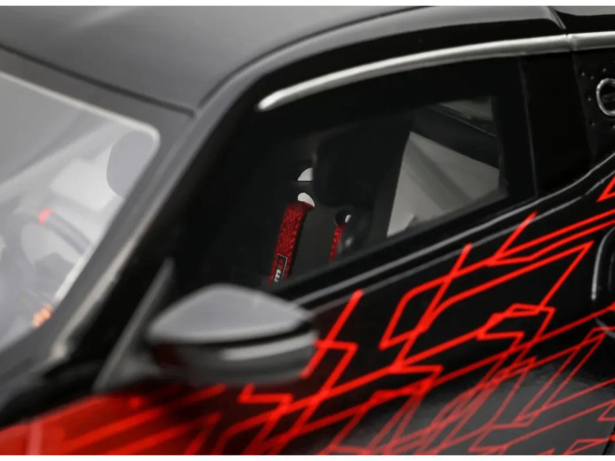 2022 Nissan Z GT4 #23 Black with Red Graphics "2022 SEMA Show" 1/18 Model Car by Otto Mobile