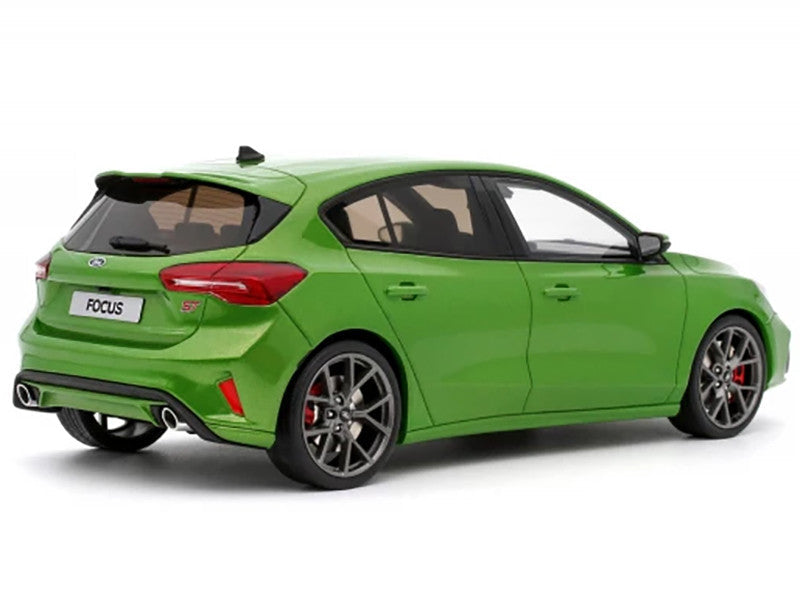 2022 Ford Focus MK5 ST Phase 2 Mean Green Metallic Limited Edition to 2000 pieces Worldwide 1/18 Model Car by Otto Mobile LuxuryLifeWay Online Store