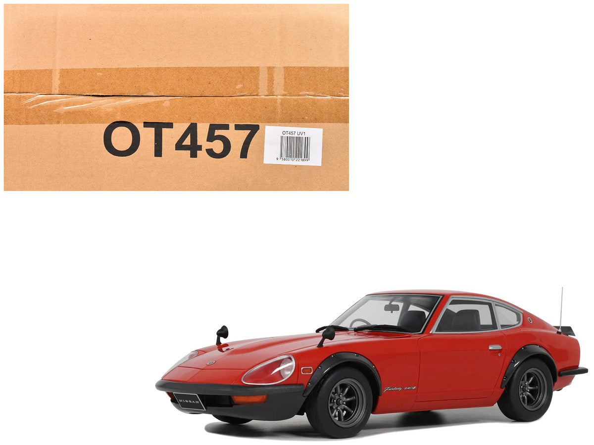 1972 Nissan Fairlady 240ZG RHD (Right Hand Drive) Grand Prix Red Limited Edition to 3000 pieces Worldwide 1/18 Model Car by Otto Mobile LuxuryLifeWay Online Store