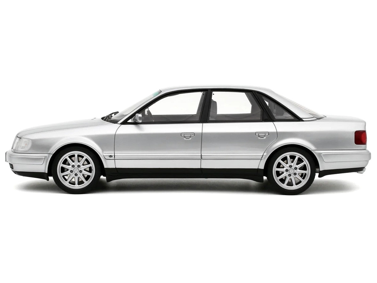 Audi S4 (C4) 4.2 V8 Crystal Silver Metallic Limited Edition to 2000 pieces Worldwide 1/18 Model Car by Otto Mobile LuxuryLifeWay Online Store
