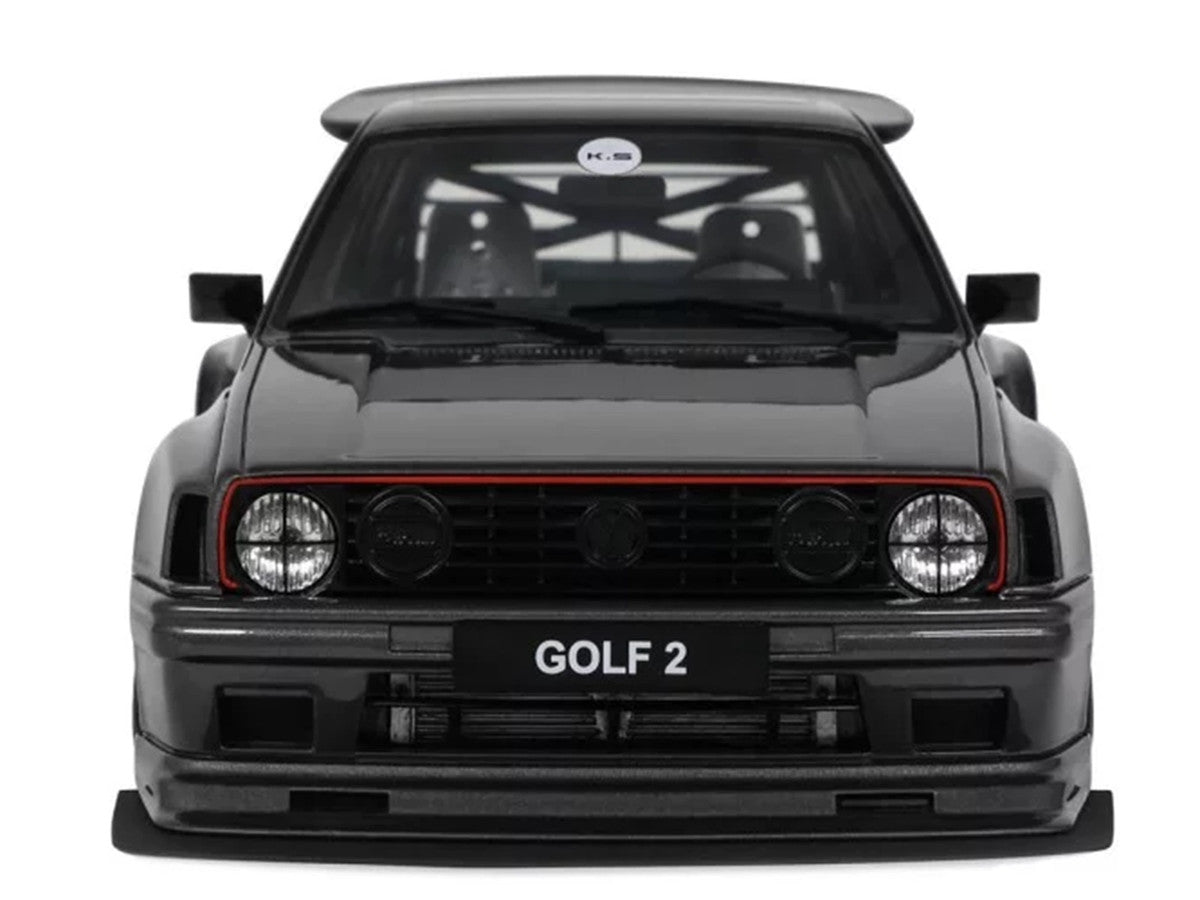 2021 Volkswagen Golf II GTI by Khyzyl Saleem Ascot Gray Metallic Limited Edition to 3000 pieces Worldwide 1/18 Model Car by Otto Mobile LuxuryLifeWay Online Store