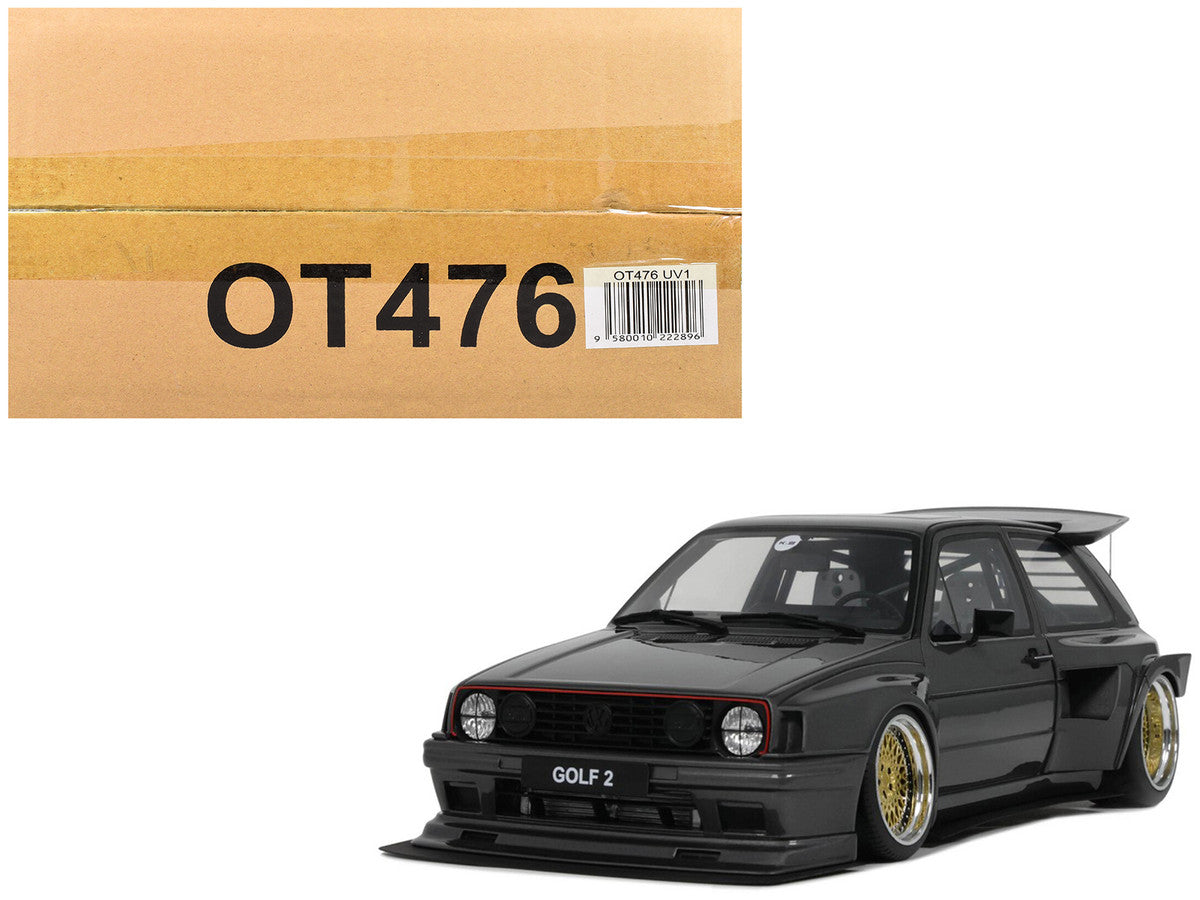 2021 Volkswagen Golf II GTI by Khyzyl Saleem Ascot Gray Metallic Limited Edition to 3000 pieces Worldwide 1/18 Model Car by Otto Mobile LuxuryLifeWay Online Store