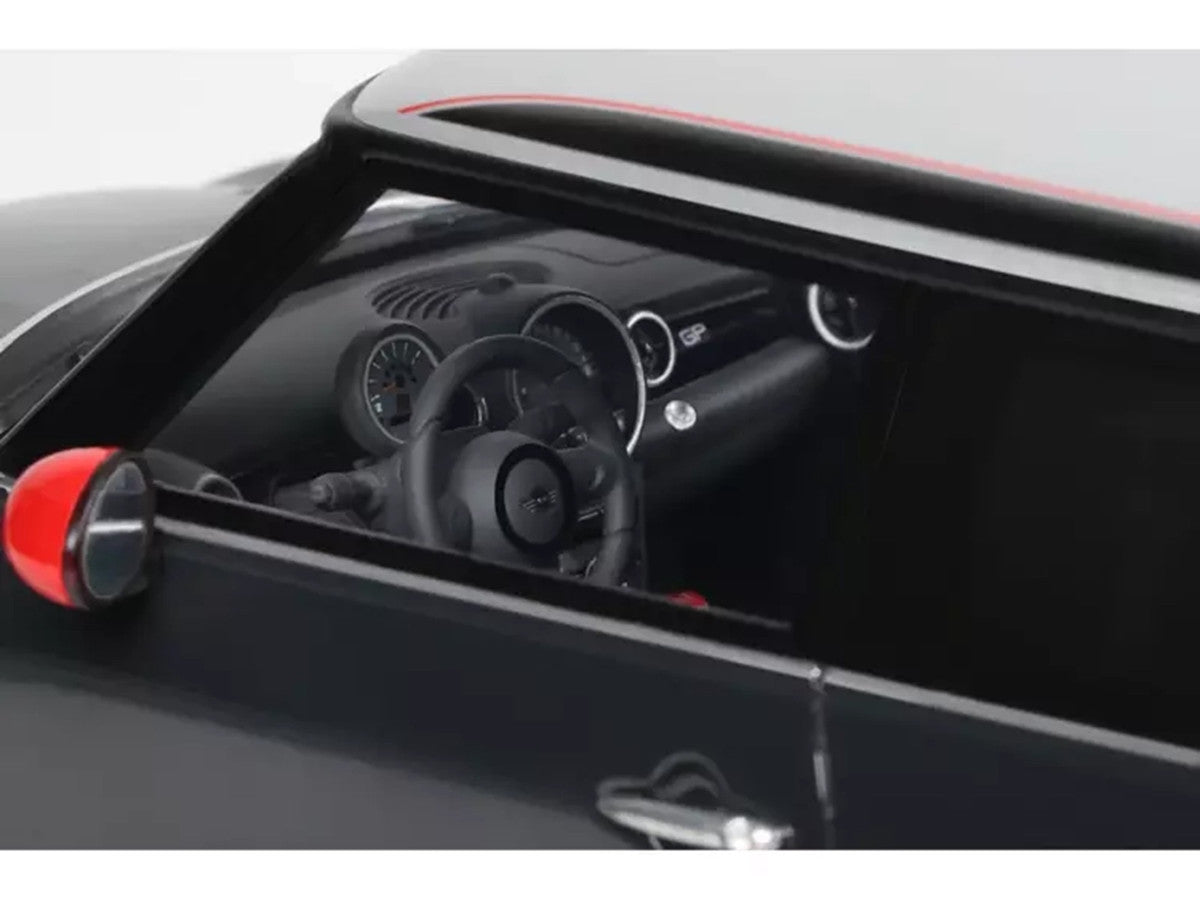 2012 Mini JCW GP2 R56 Thunder Gray Metallic with Light Gray Top Limited Edition to 2000 pieces Worldwide 1/18 Model Car by Otto Mobile LuxuryLifeWay Online Store