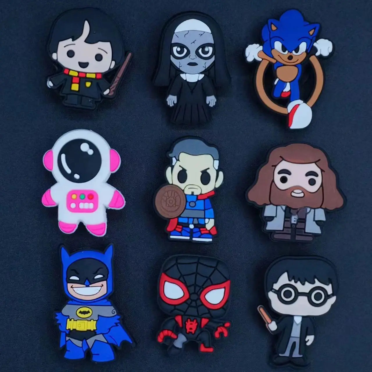 Random Cartoon Shoe Charms of Cool Shoe Charms for shoe Decoration Accessories - Waterproof PVC Material