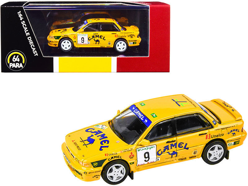 Mitsubishi Galant VR-4 #9 S. Garcia - A. Ponce Rally El Corte Ingles (1995) 1/64 Diecast Model Car by Paragon LuxuryLifeWay Online Store