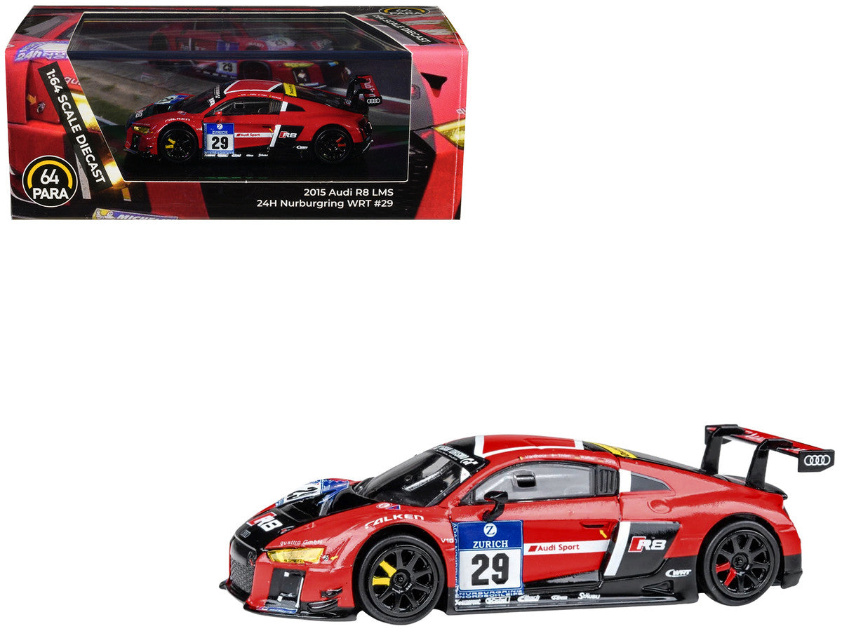 Audi R8 LMS #29 Nicki Thiim - Christer Jons - Pierre Kaffer "Audi Sport Team WRT" "24 Hours of Nurburgring" (2015) 1/64 Diecast Model Car by Paragon Models LuxuryLifeWay Online Store