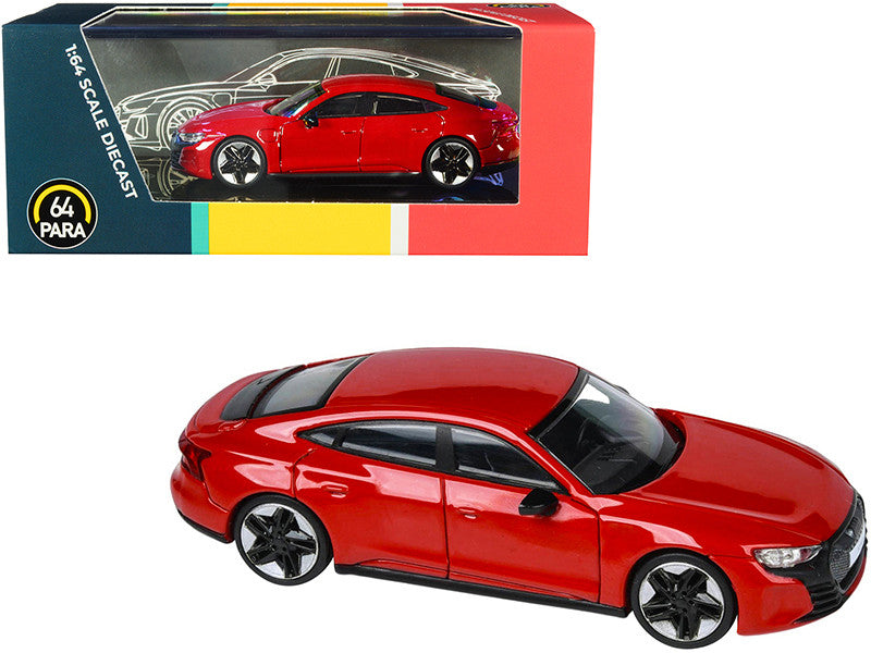Audi RS e-tron GT Tango Red 1/64 Diecast Model Car by Paragon LuxuryLifeWay Online Store