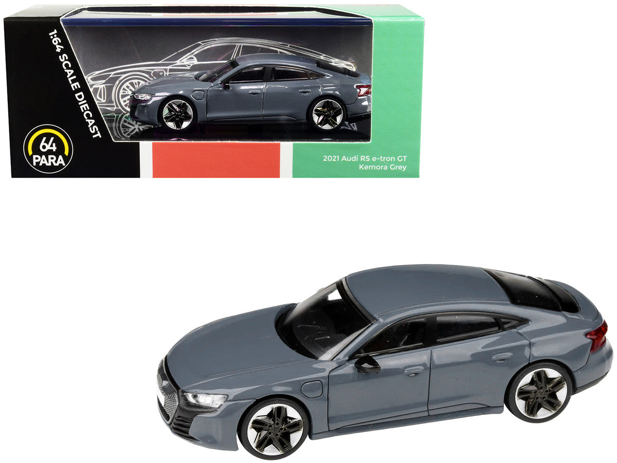 2021 Audi RS e-tron GT Kemora Gray 1/64 Diecast Model Car by Paragon LuxuryLifeWay Online Store