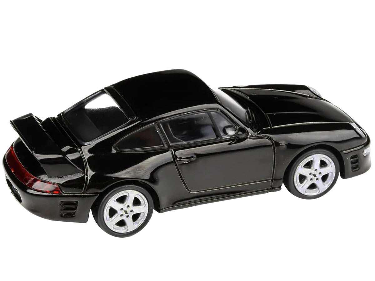 1995 RUF CTR2 Black 1/64 Diecast Model Car by Paragon LuxuryLifeWay Online Store