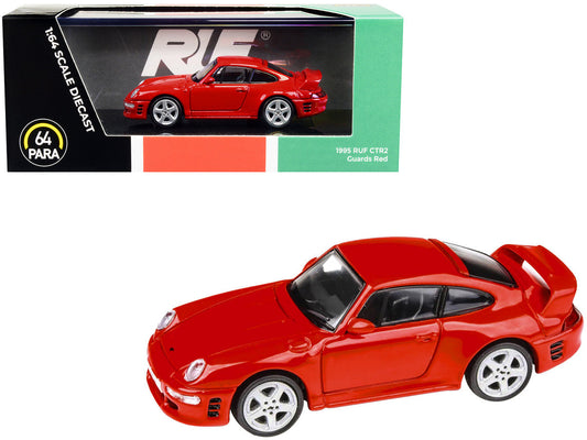 1995 RUF CTR2 Guards Red 1/64 Diecast Model Car by Paragon LuxuryLifeWay Online Store