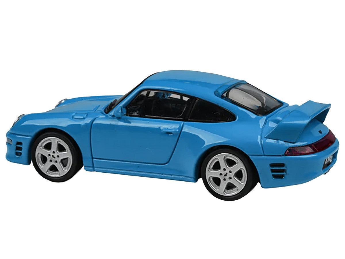 1995 RUF CTR2 Mexico Blue 1/64 Diecast Model Car by Paragon Models LuxuryLifeWay Online Store