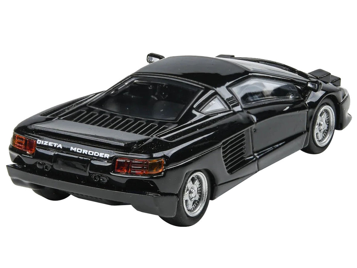 1991 Cizeta V16T Black 1/64 Diecast Model Car by Paragon Models LuxuryLifeWay Online Store