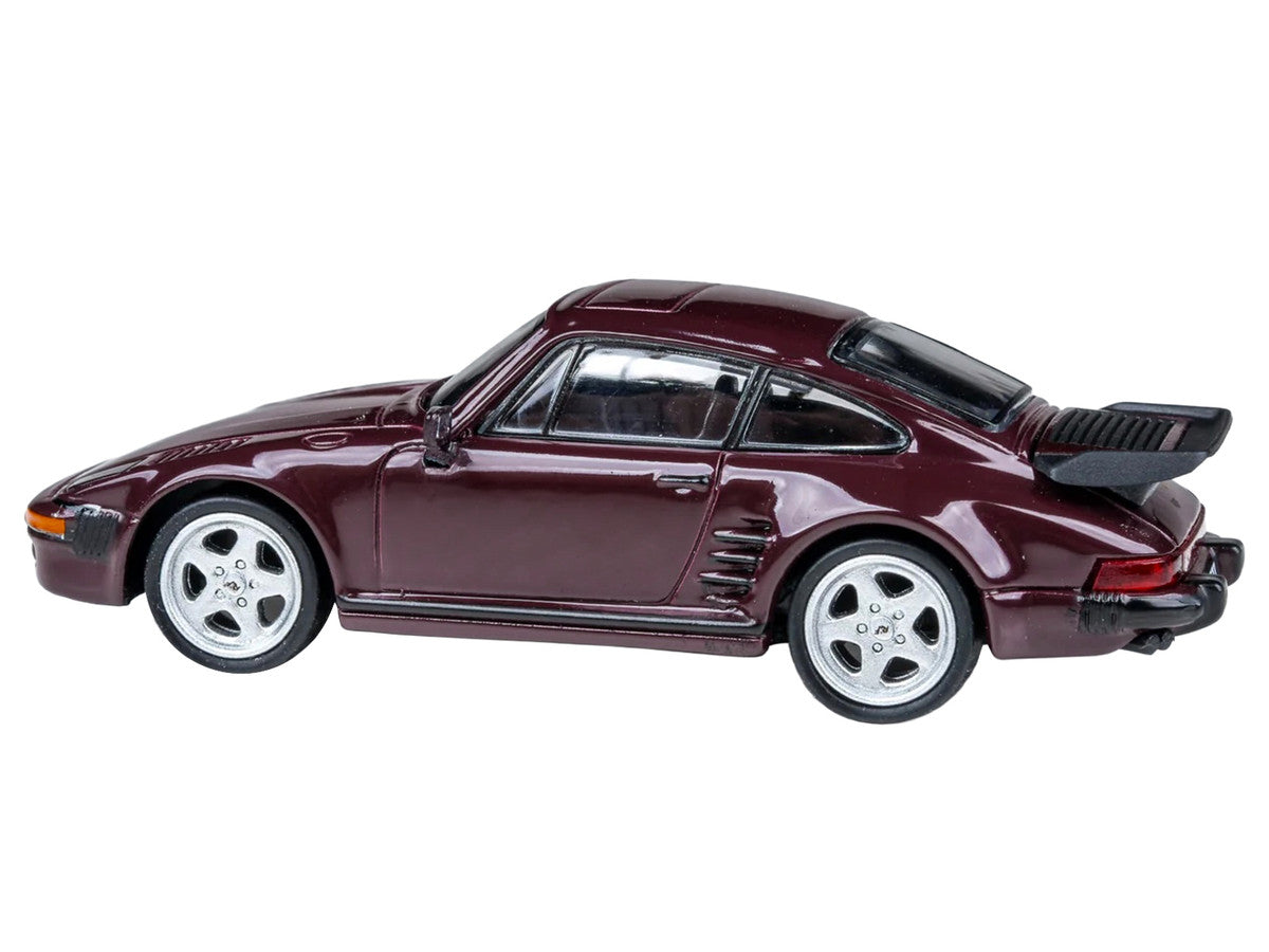 1986 RUF BTR Slantnose Ruby Red Metallic 1/64 Diecast Model Car by Paragon Models LuxuryLifeWay Online Store