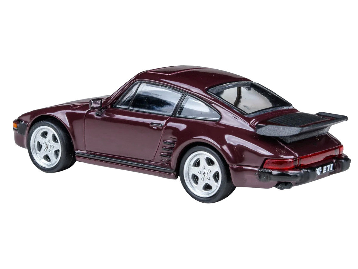 1986 RUF BTR Slantnose Ruby Red Metallic 1/64 Diecast Model Car by Paragon Models LuxuryLifeWay Online Store