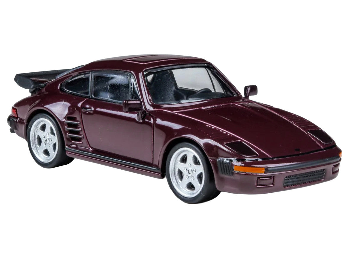 1986 RUF BTR Slantnose Ruby Red Metallic 1/64 Diecast Model Car by Paragon Models LuxuryLifeWay Online Store