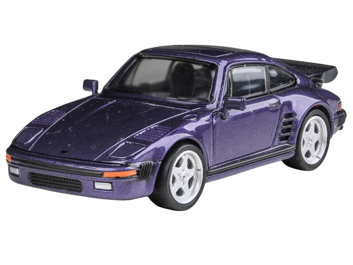 1986 RUF BTR Slantnose Prussian Blue Metallic 1/64 Diecast Model Car by Paragon Models LuxuryLifeWay Online Store