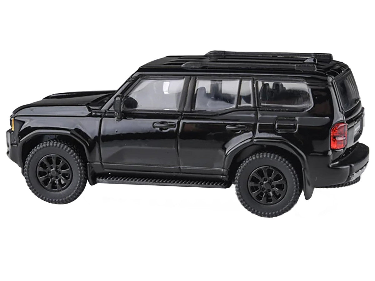 2024 Toyota Land Cruiser 250 Prado Black 1/64 Diecast Model Car by Paragon Models LuxuryLifeWay Online Store