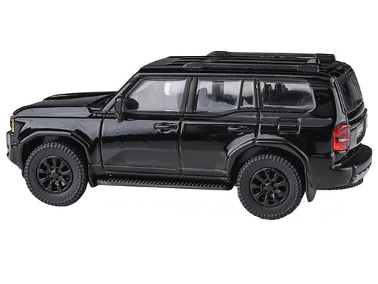 2024 Toyota Land Cruiser 250 Prado Black 1/64 Diecast Model Car by Paragon Models LuxuryLifeWay Online Store