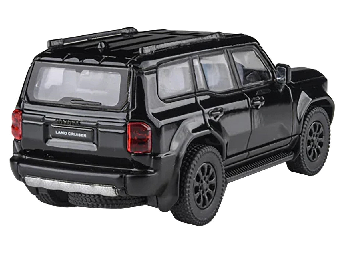2024 Toyota Land Cruiser 250 Prado Black 1/64 Diecast Model Car by Paragon Models LuxuryLifeWay Online Store