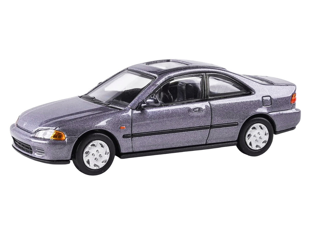 1995 Honda Civic Coupe EJ1 Horizon Gray Metallic with Sunroof 1/64 Diecast Model Car by Paragon LuxuryLifeWay Online Store