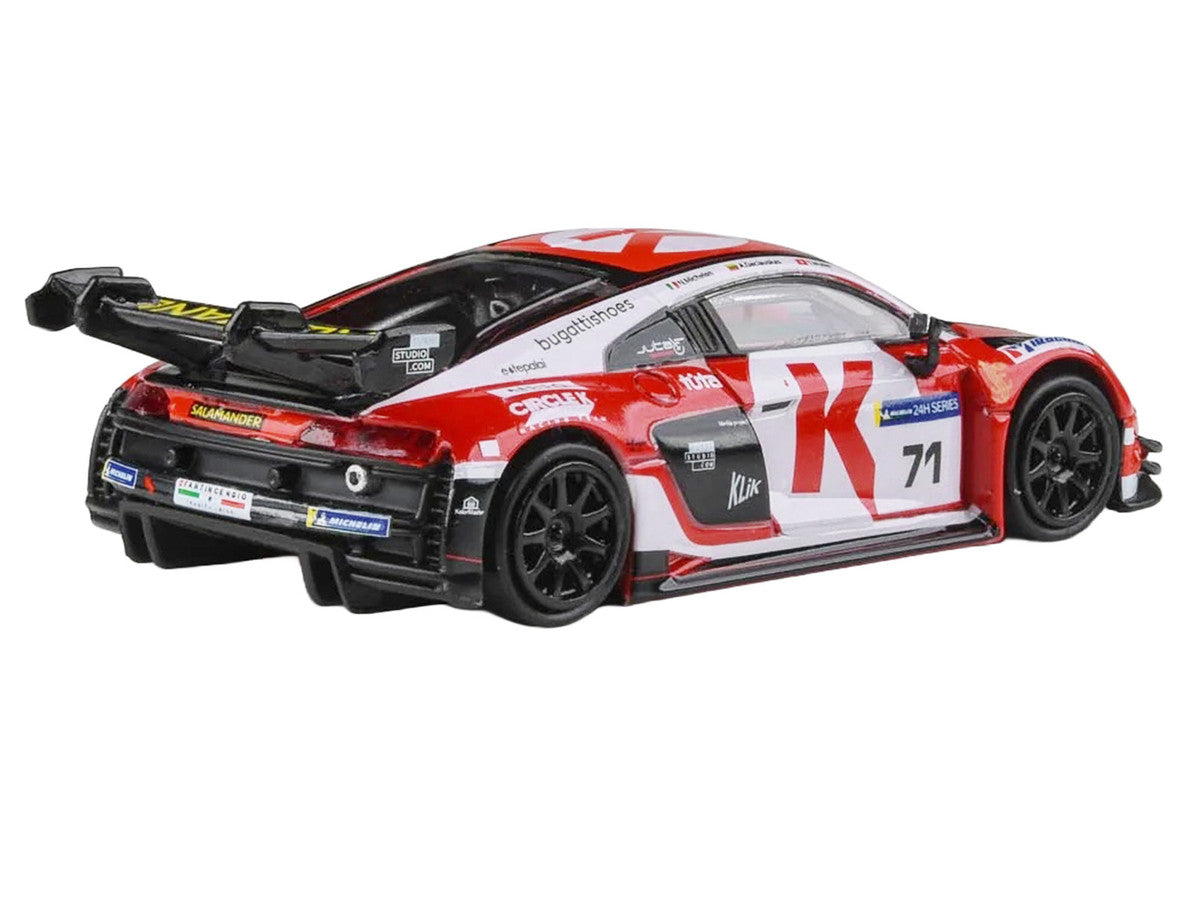Audi R8 LMS GT3 EVO II #71 Arunas Geciauskas - Nicola Michelon - Tim Muller "Juta Racing" "12 Hours of Misano" (2025)  1/64 Diecast Model Car by Paragon Models LuxuryLifeWay Online Store