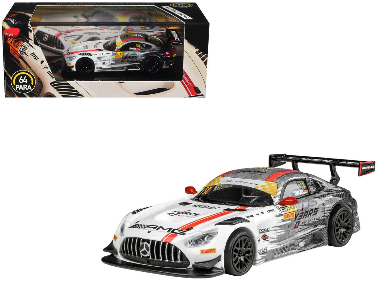 Mercedes-AMG GT3 #130 Maro Engel "GruppeM Racing" Winner "Macau GT Cup - FIA GT World Cup" (2024) 1/64 Diecast Model Car by Paragon Models LuxuryLifeWay Online Store
