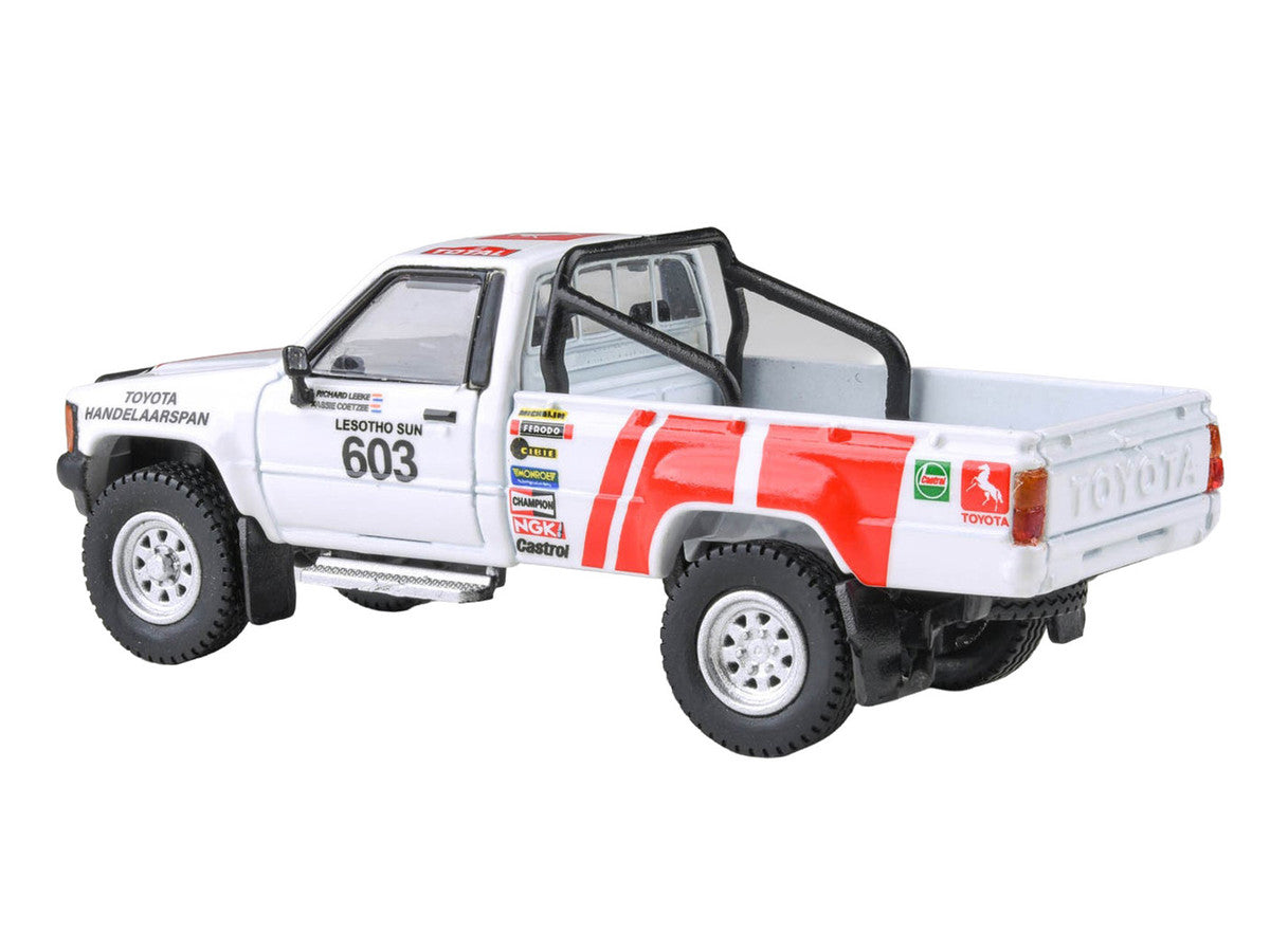 Toyota Hilux Pickup Truck #603 Kassie Coetzee - Richard Leeke Winner "Roof of Africa" (1993) 1/64 Diecast Model Car by Paragon Models LuxuryLifeWay Online Store