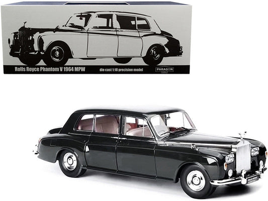 1964 Rolls Royce Phantom V Brewster Green 1/18 Diecast Model Car by Paragon LuxuryLifeWay Online Store