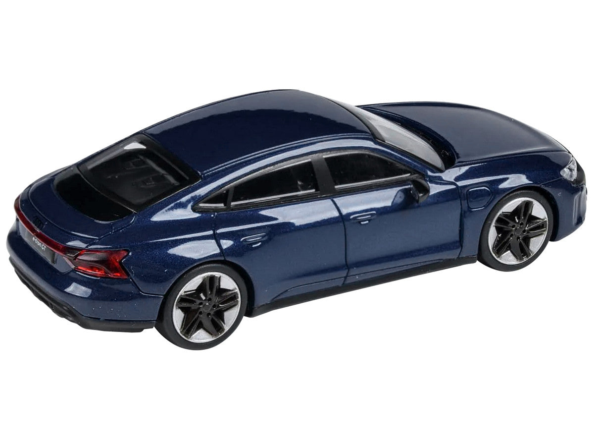 Audi E-tron GT RS Ascari Blue Metallic 1/64 Diecast Model Car by Paragon Models LuxuryLifeWay Online Store