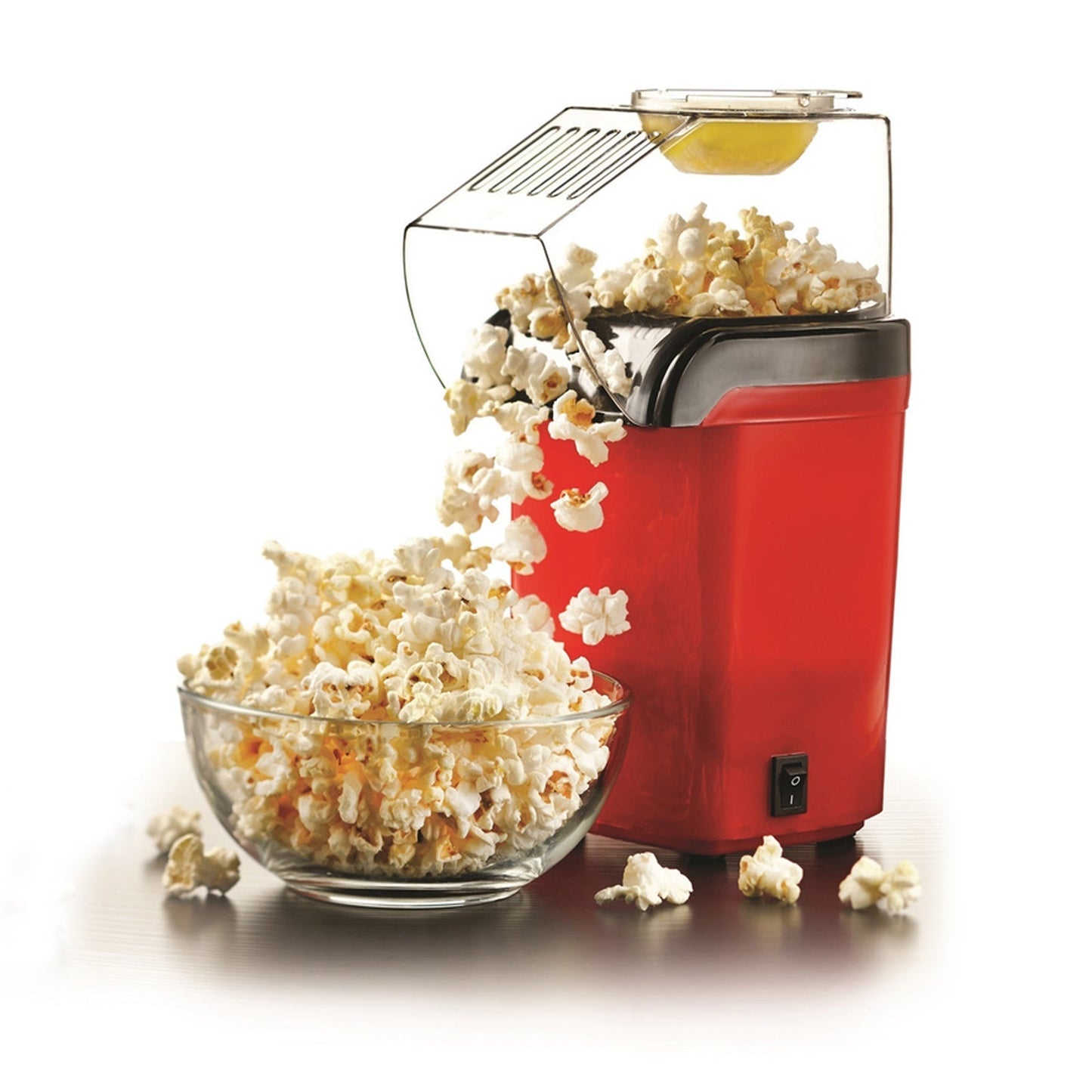 Brentwood Hot Air Popcorn Maker - Red LuxuryLifeWay Online Store