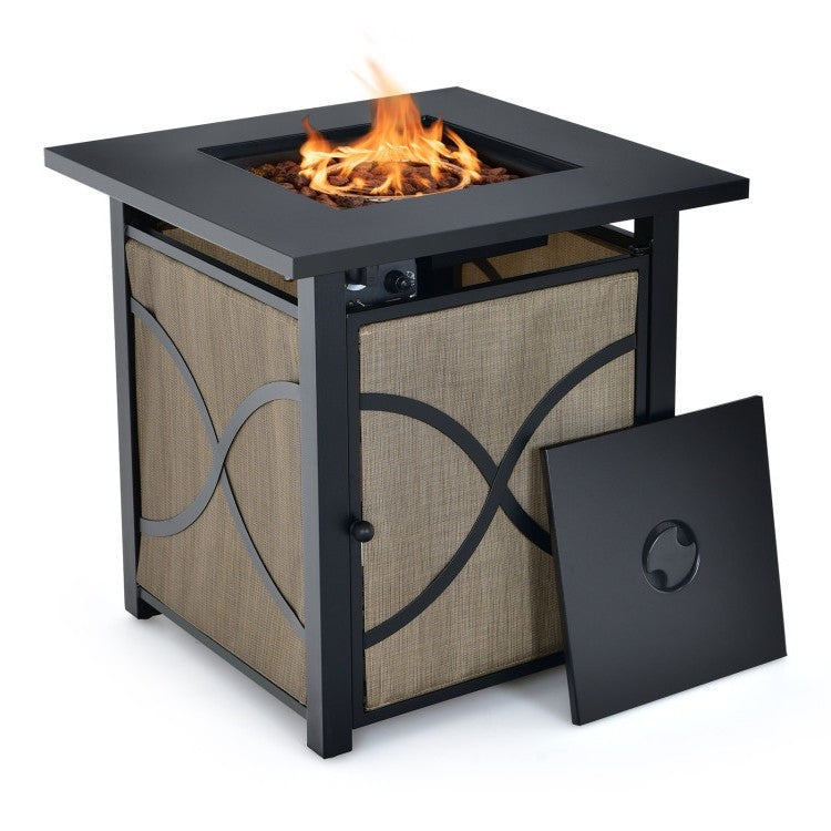 40,000 BTU Portable LP Gas Propane Fire Pit Table LuxuryLifeWay Online Store