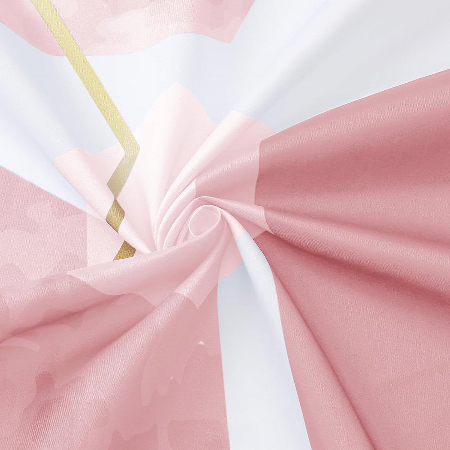72"W x 78"H Abstract Pink Geometric Polyester Shower Curtain LuxuryLifeWay Online Store