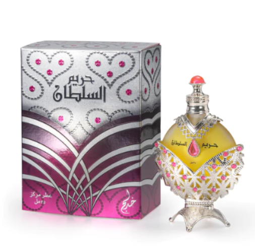 Khadlaj Hareem Al Sultan Silver Concentrated Perfume Oil LuxuryLifeWay Online Store