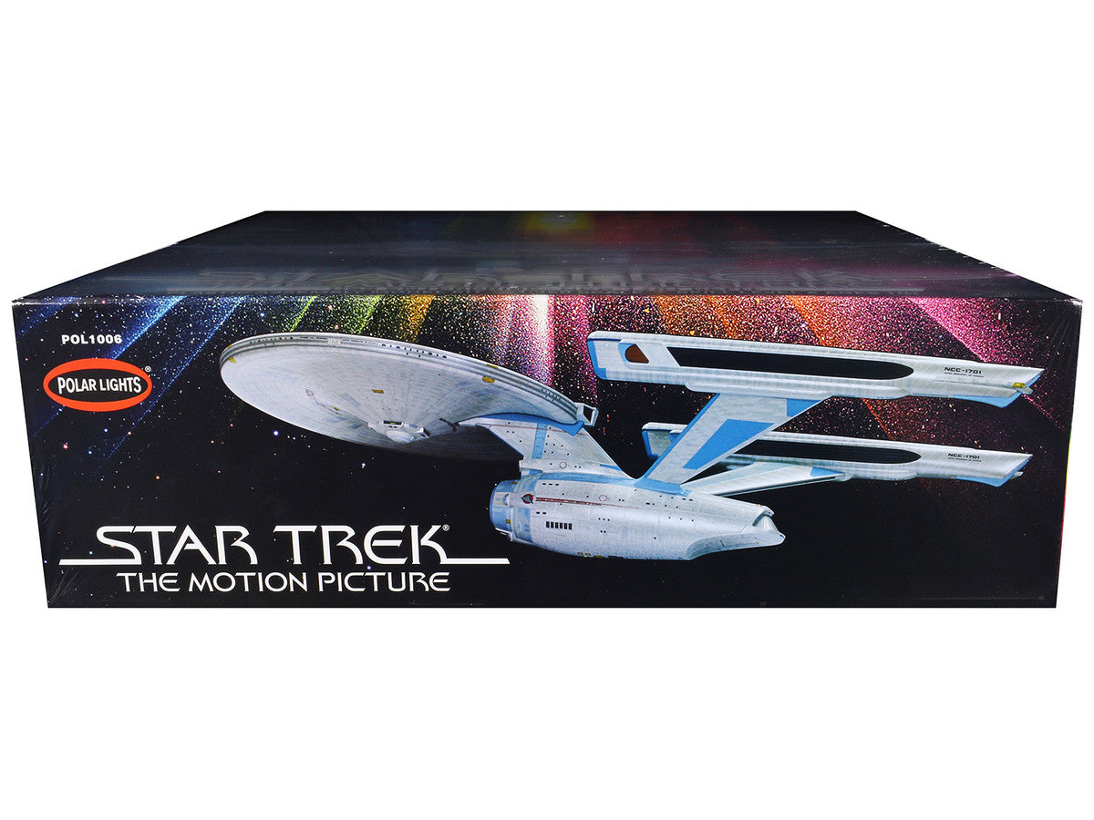Skill 2 Model Kit U.S.S. Enterprise NCC-1701 Refit Spaceship "Star Trek: The Motion Picture" (1979) Movie 1/350 Scale Model by Polar Lights LuxuryLifeWay Online Store