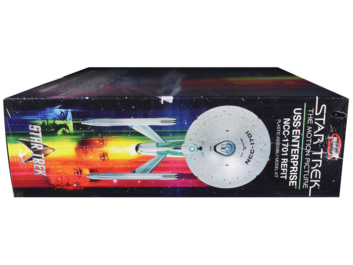 Skill 2 Model Kit U.S.S. Enterprise NCC-1701 Refit Spaceship "Star Trek: The Motion Picture" (1979) Movie 1/350 Scale Model by Polar Lights LuxuryLifeWay Online Store