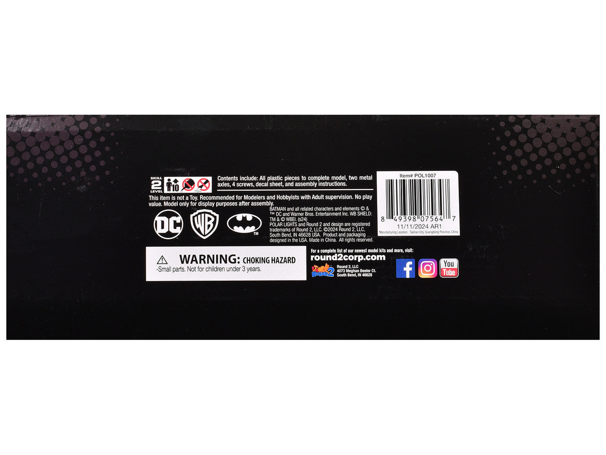 Skill 2 Model Kit Batmobile "Batman" (1966-1968) TV Series 1/25 Scale Model by Polar Lights LuxuryLifeWay Online Store