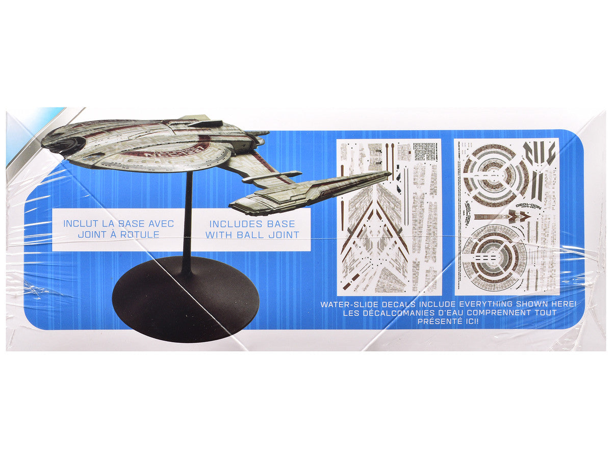 Skill 2 Snap Model Kit U.S.S. Shenzhou NCC-1227 Spacecraft "Star Trek: Discovery" (2017-2024) TV Series 1/2500 Scale Model by Polar Lights LuxuryLifeWay Online Store
