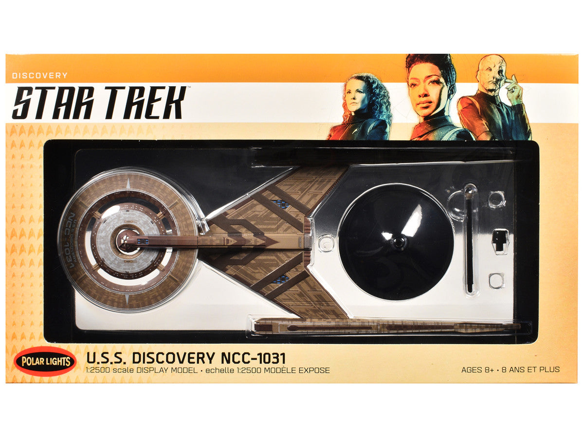 U.S.S. Discovery NCC-1031 Spacecraft "Star Trek: Discovery" (2017-2024) TV Series 1/2500 Scale Model by Polar Lights LuxuryLifeWay Online Store