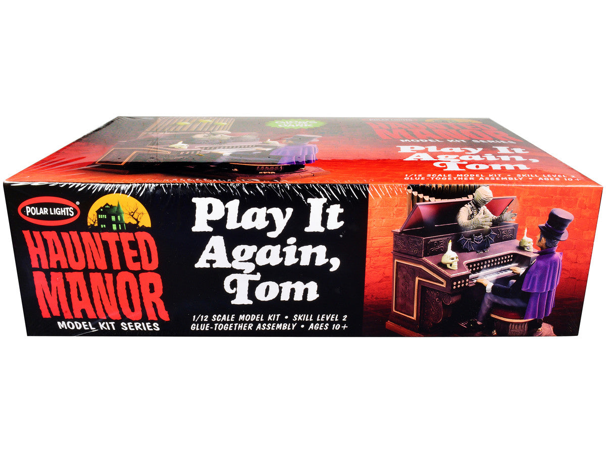 Skill 2 Model Kit Haunted Manor "Play it Again Tom" Diorama Set 1/12 Scale Model by Polar Lights LuxuryLifeWay Online Store