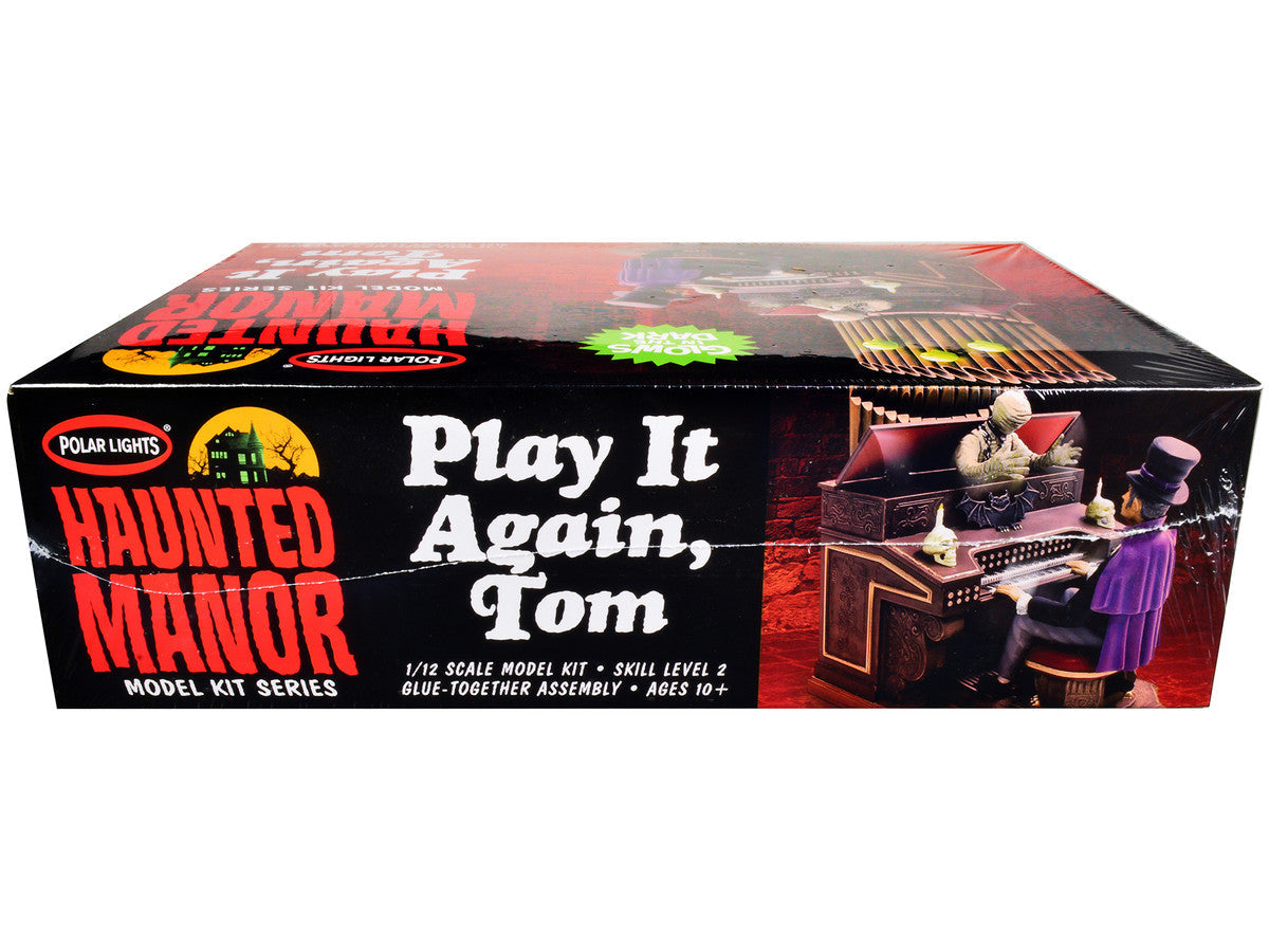 Skill 2 Model Kit Haunted Manor "Play it Again Tom" Diorama Set 1/12 Scale Model by Polar Lights LuxuryLifeWay Online Store