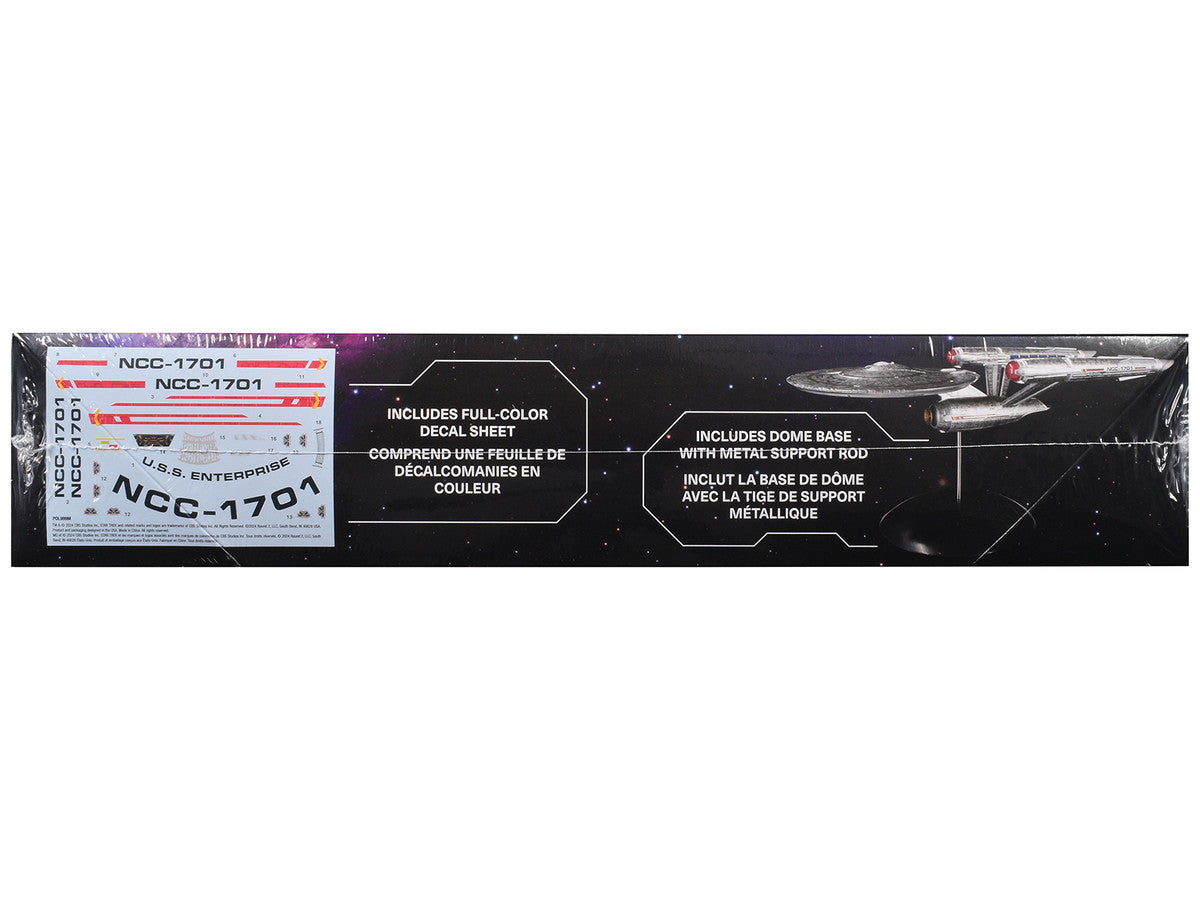 Skill 2 Model Kit USS Enterprise NCC-1701 Spacecraft "Star Trek: Strange New Worlds" (2022-Current) TV Series 1/1000 Scale Model by Polar Lights LuxuryLifeWay Online Store