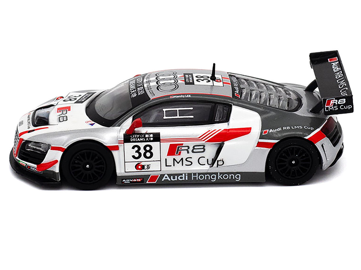 Audi R8 LMS #38 Marchy Lee "Macau GT Cup" (2013) 1/64 Diecast Model Car by Pop Race LuxuryLifeWay Online Store