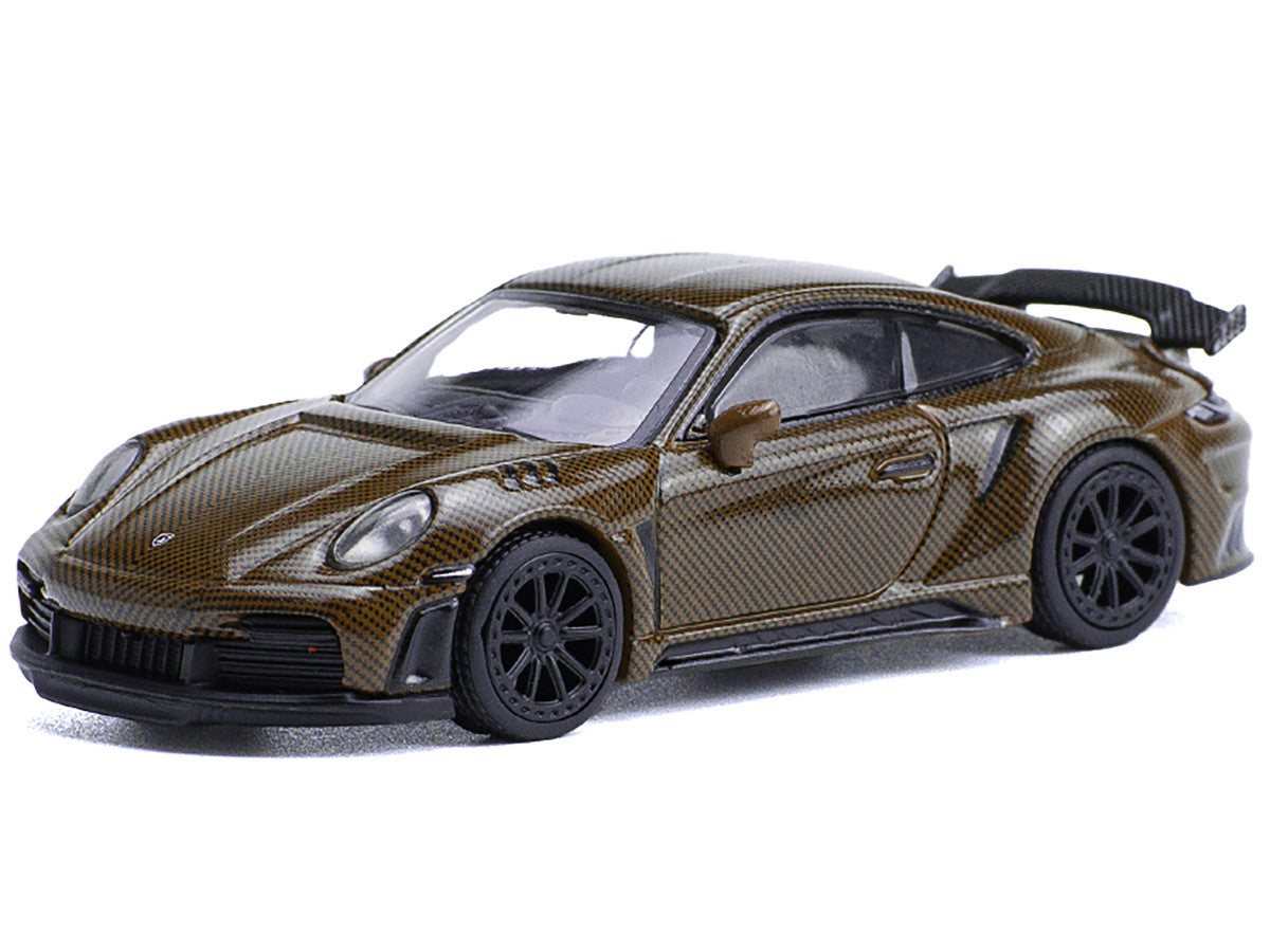 992 Stinger GTR Brown Carbon 1/64 Diecast Model Car by Pop Race LuxuryLifeWay Online Store