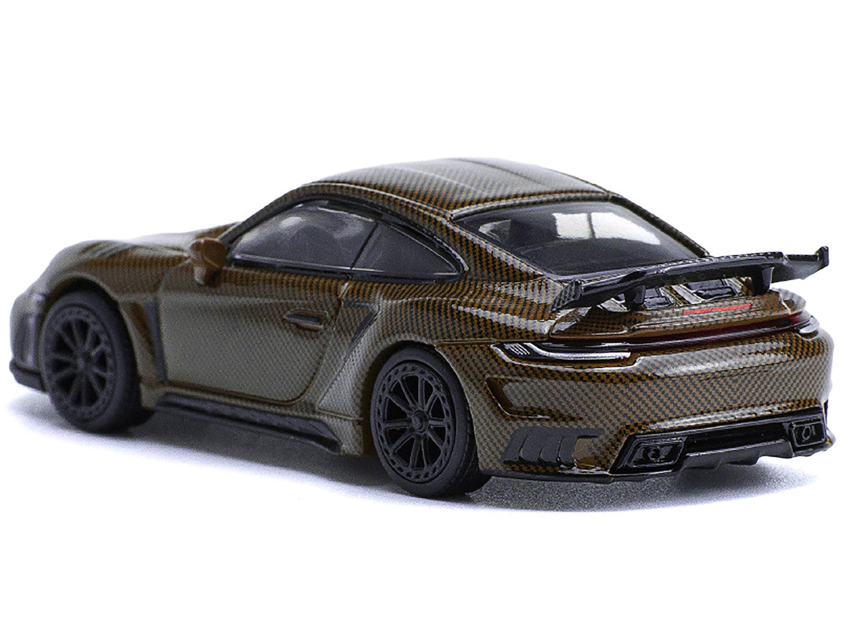 992 Stinger GTR Brown Carbon 1/64 Diecast Model Car by Pop Race LuxuryLifeWay Online Store
