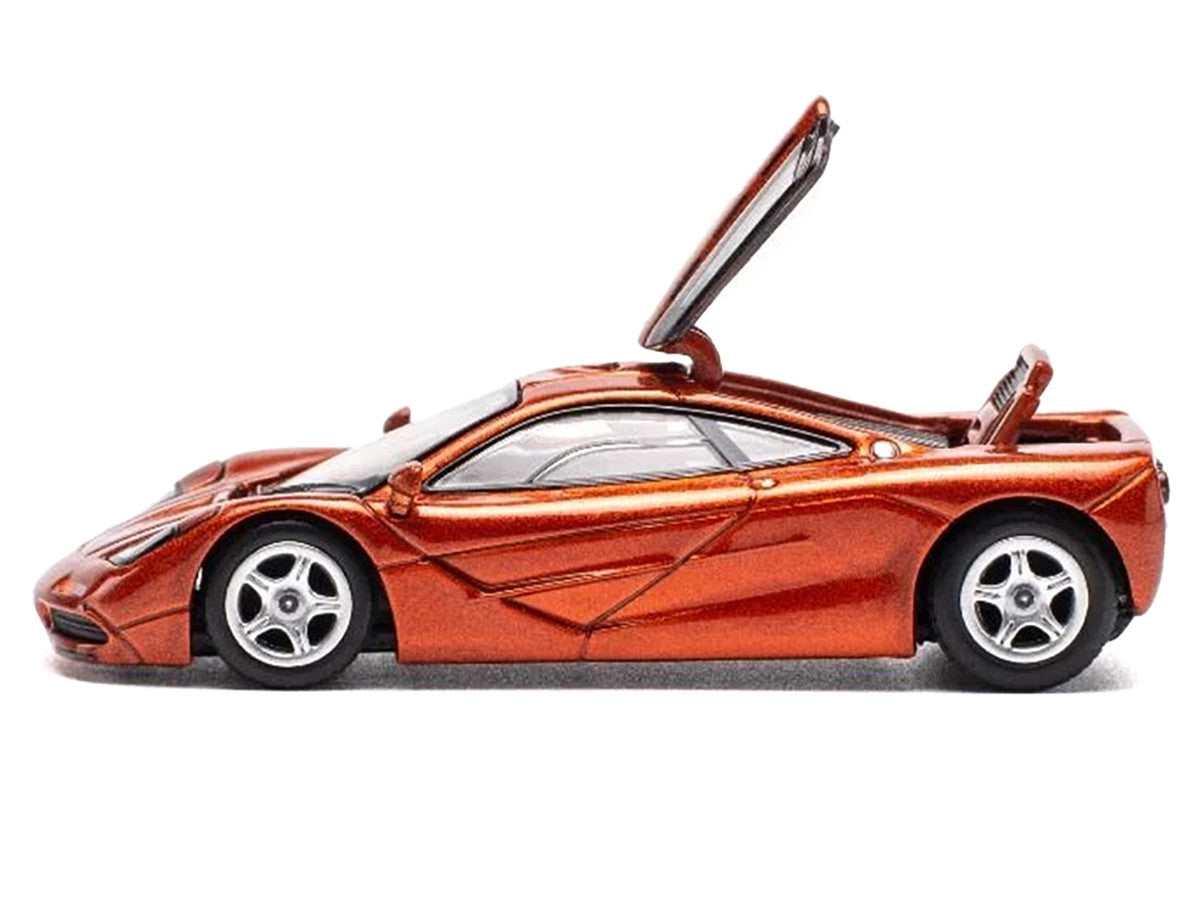 McLaren F1 Orange Metallic 1/64 Diecast Model Car by Pop Race LuxuryLifeWay Online Store