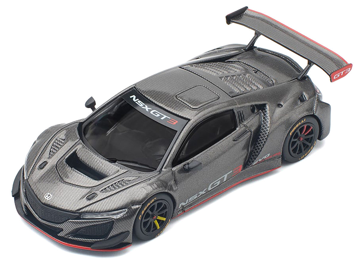 Honda NSX GT3 EVO22 Carbon Edition 1/64 Diecast Model Car by Pop Race LuxuryLifeWay Online Store