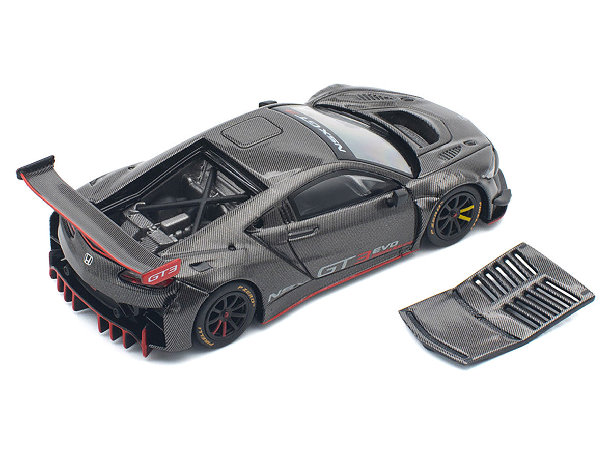 Honda NSX GT3 EVO22 Carbon Edition 1/64 Diecast Model Car by Pop Race LuxuryLifeWay Online Store