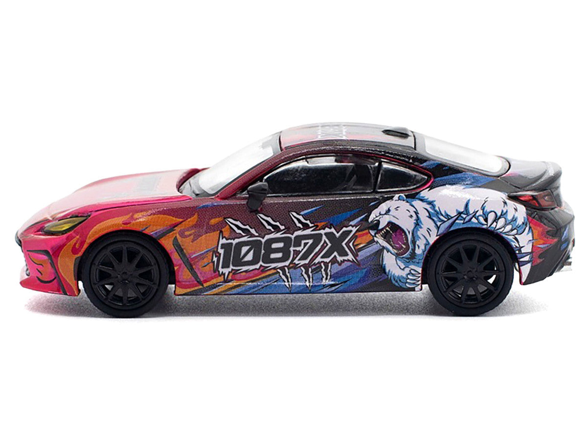 Toyota GR86 #823 1087X "Toyota GR86 Cup" (2025) 1/64 Diecast Model Car by Pop Race LuxuryLifeWay Online Store